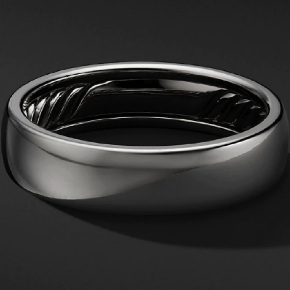 DAVID YURMAN CLASSIC BAND IN GRAY TITANIUM- SIZE 9